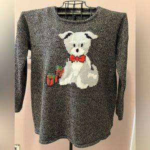 Puppy Present Sweater